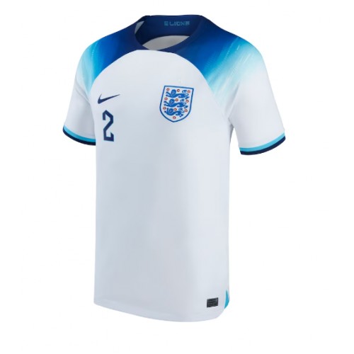 England Kyle Walker #2 Hjemmedrakt VM 2022 Kortermet England Kyle Walker #2 Hjemmedrakt VM 2022 Kortermet